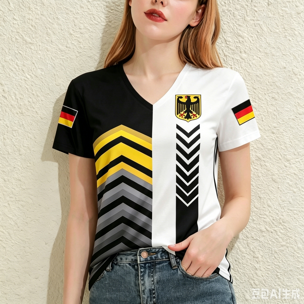Street Fashion Germany - Germany National Flag 3D Print Women's