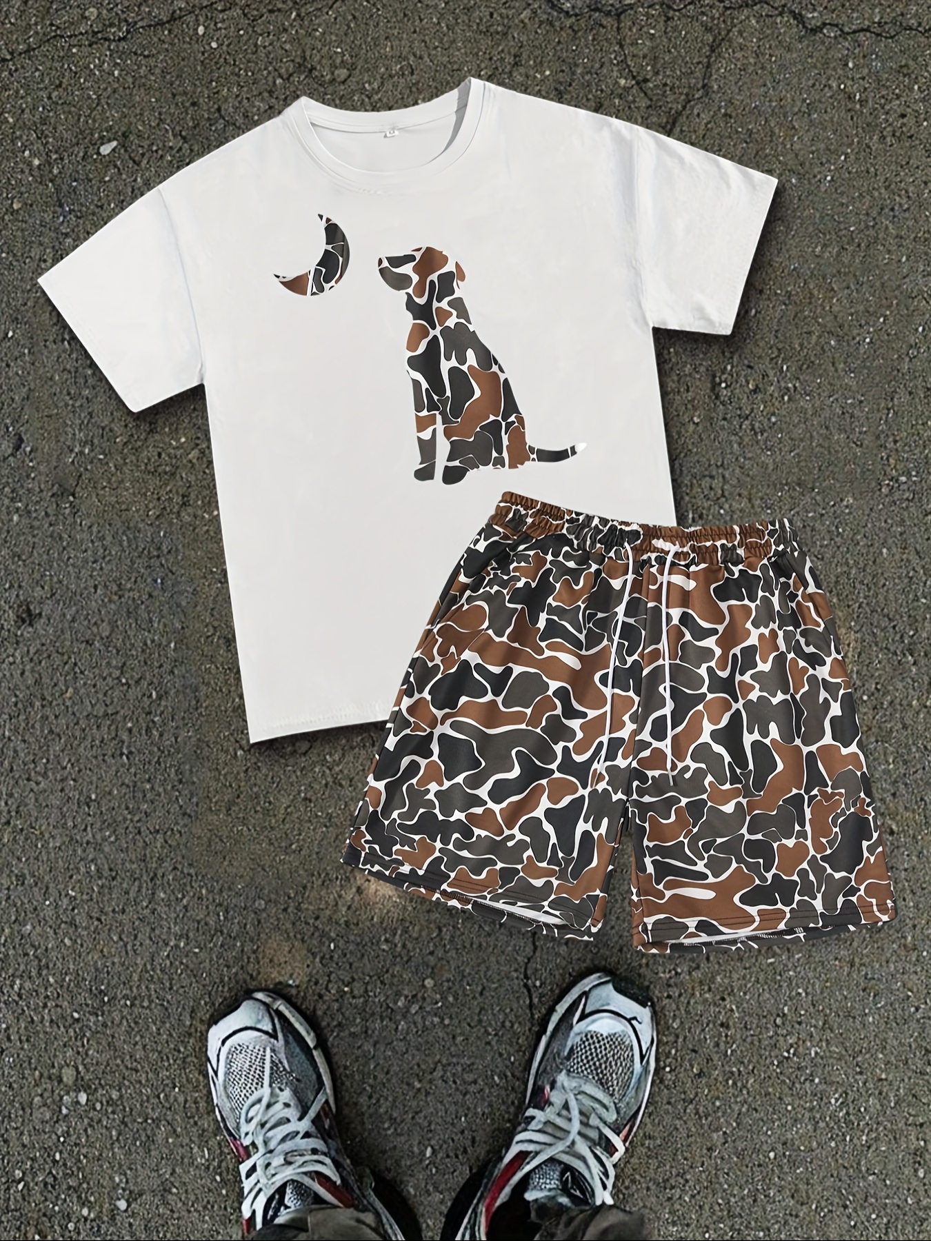 Street Fashion Styles - 2026 Summer New Men's Short-Sleeved Set