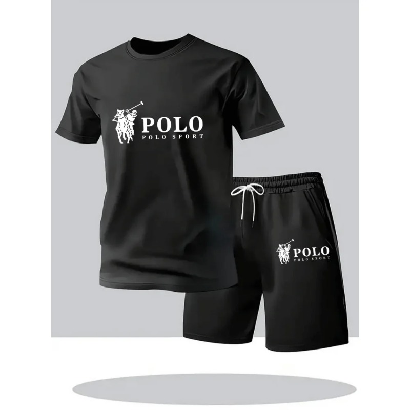 Street Fashion Male - Summer Men's Set Urban Casual Fashion