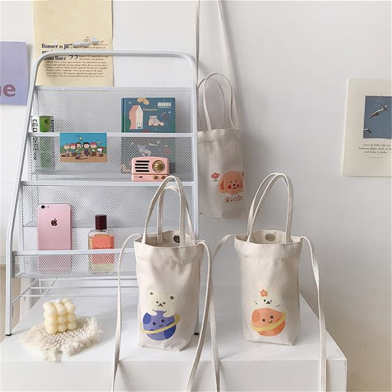 Tote Bag Canvas Print - Print Canvas Water Bottle Bag with