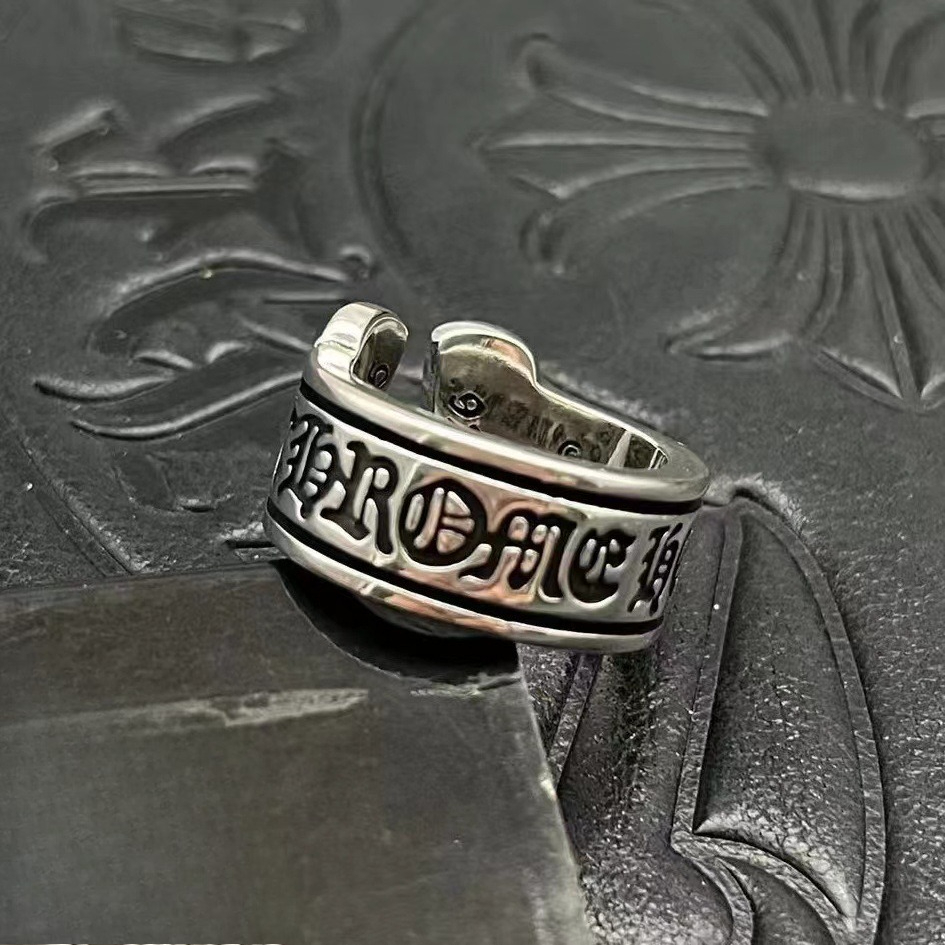 Street Fashion Rings - S925 sterling silver open scroll ring
