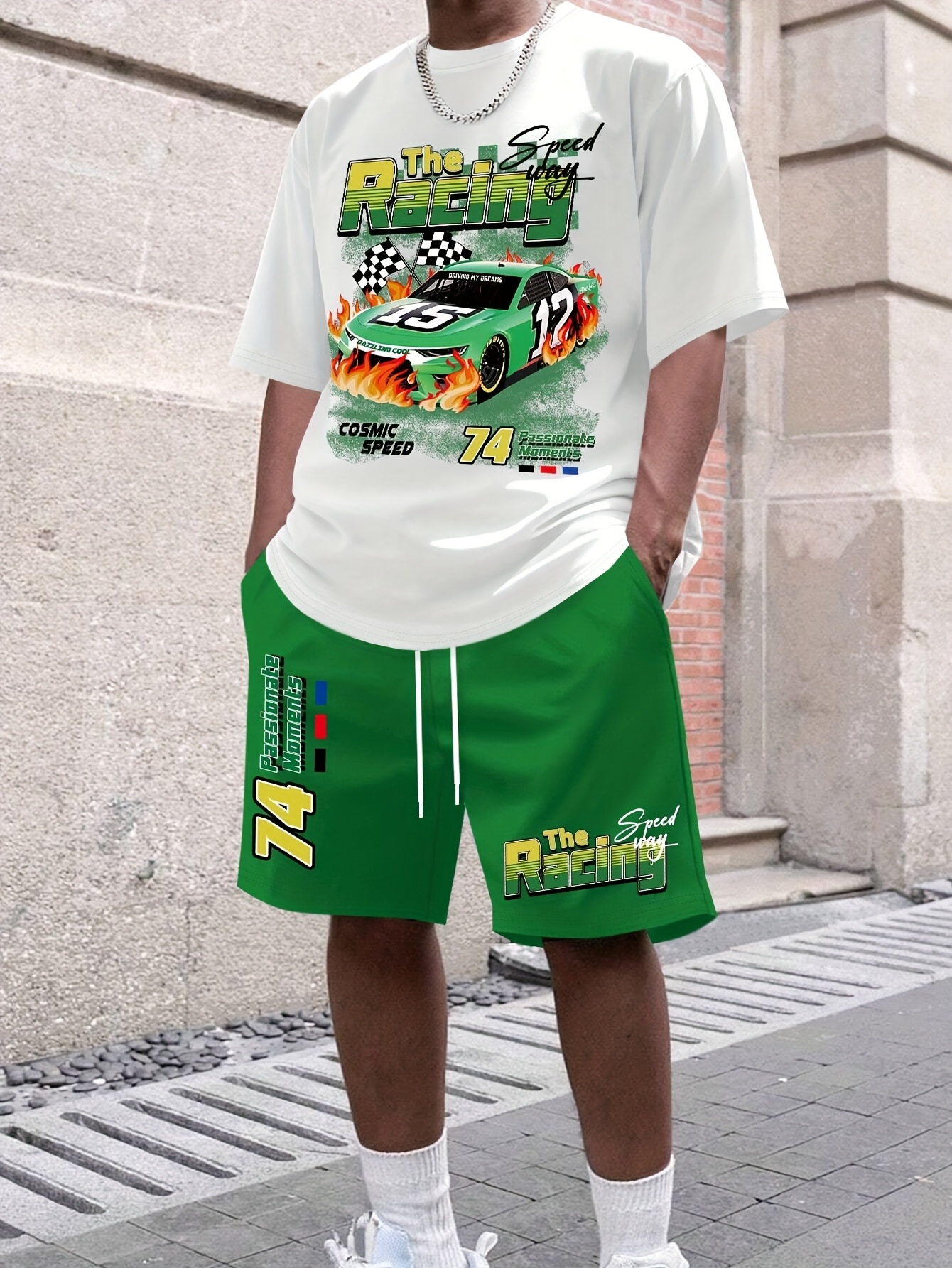 Street Fashion Styles - 2026 Summer New Men's Short-Sleeved Set