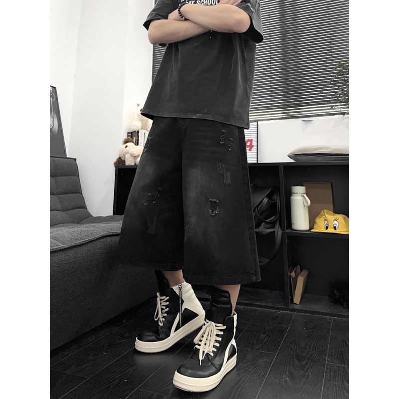 Unisex American Ins High Stree - Distressed Jean Rip 评论和价格