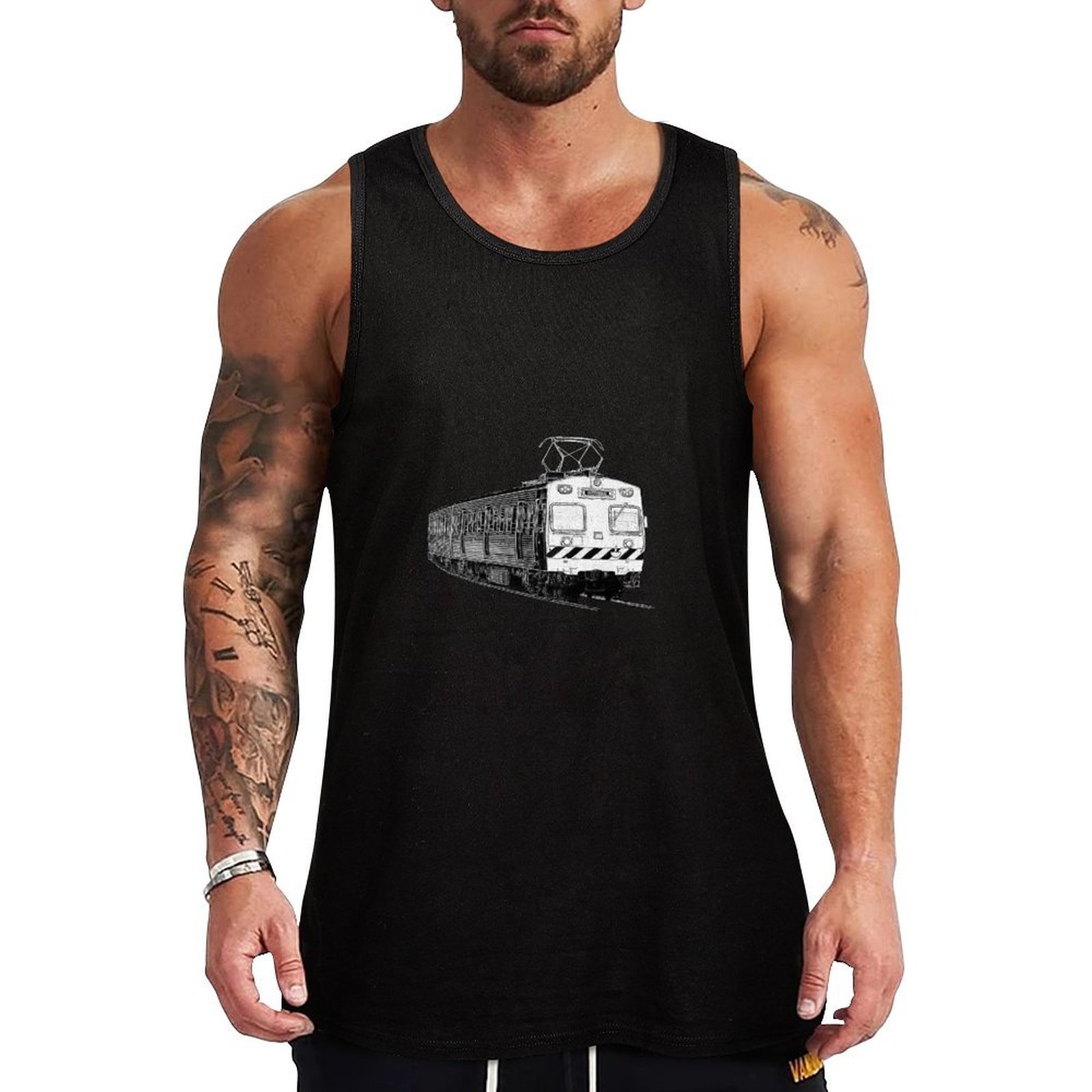 Melbourne Hitachi train Tank T - Street Fashion Melbourne 评论和价格