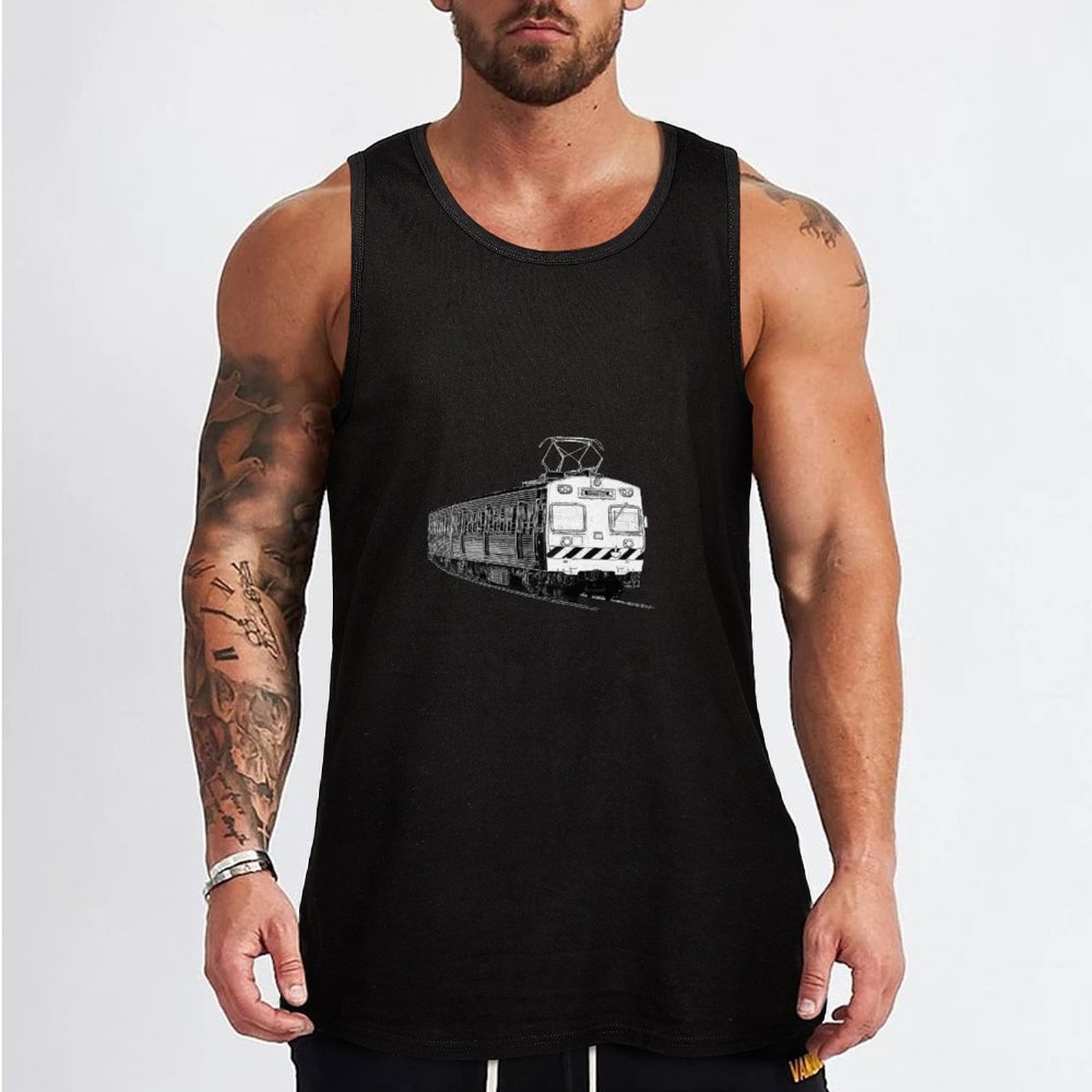 Melbourne Hitachi train Tank T - Street Fashion Melbourne 评论和价格