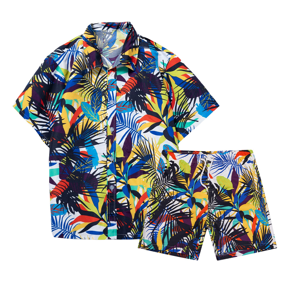 Hawaiian Coconut Tree 3D Print - Street Fashion Male 评论和价格