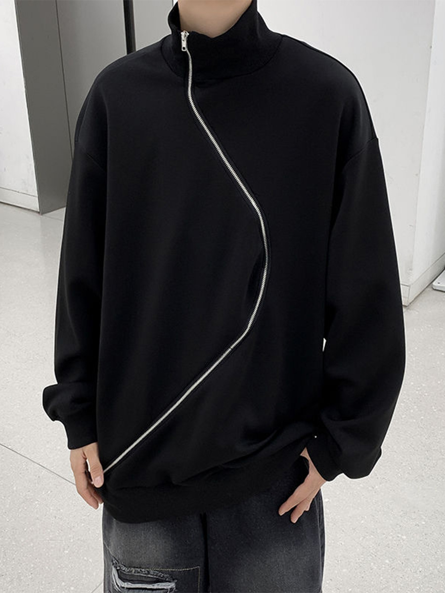 Man Outerwear No Hat Hoodies T - Street Fashion Shibuya 评论和价格