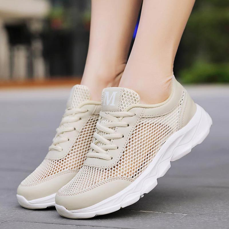 Summer Breathable Sneakers Wom - Street Fashion Outlet 评论和价格