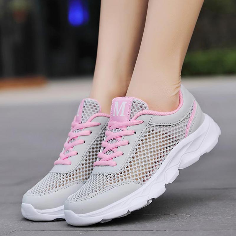 Summer Breathable Sneakers Wom - Street Fashion Outlet 评论和价格