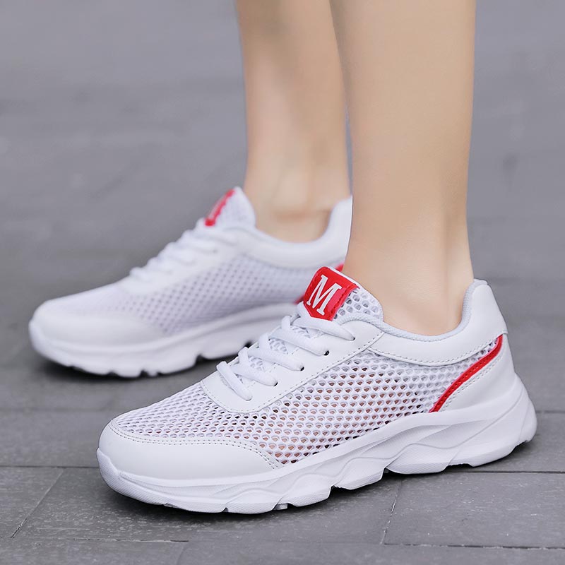 Summer Breathable Sneakers Wom - Street Fashion Outlet 评论和价格