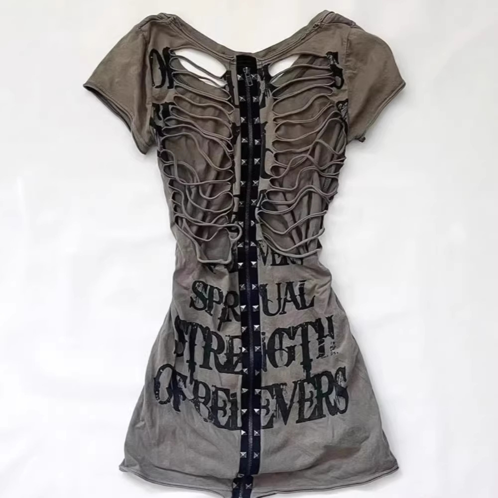 Summerjapanese Retro Hollow De - Street Fashion Y2K 评论和价格