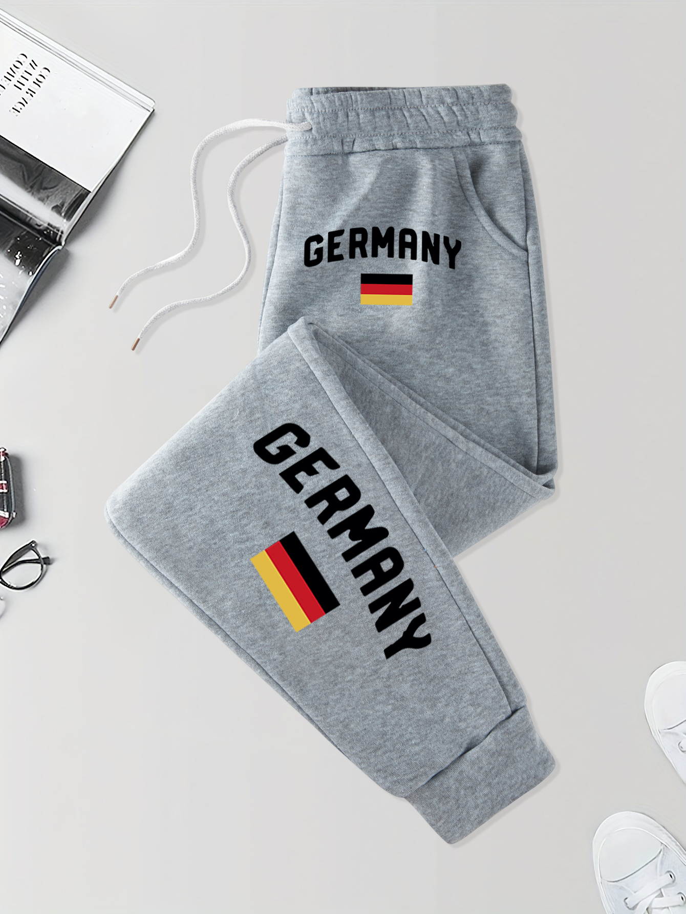 Germany Letter And Flag Patter - Street Fashion Germany 评论和价格