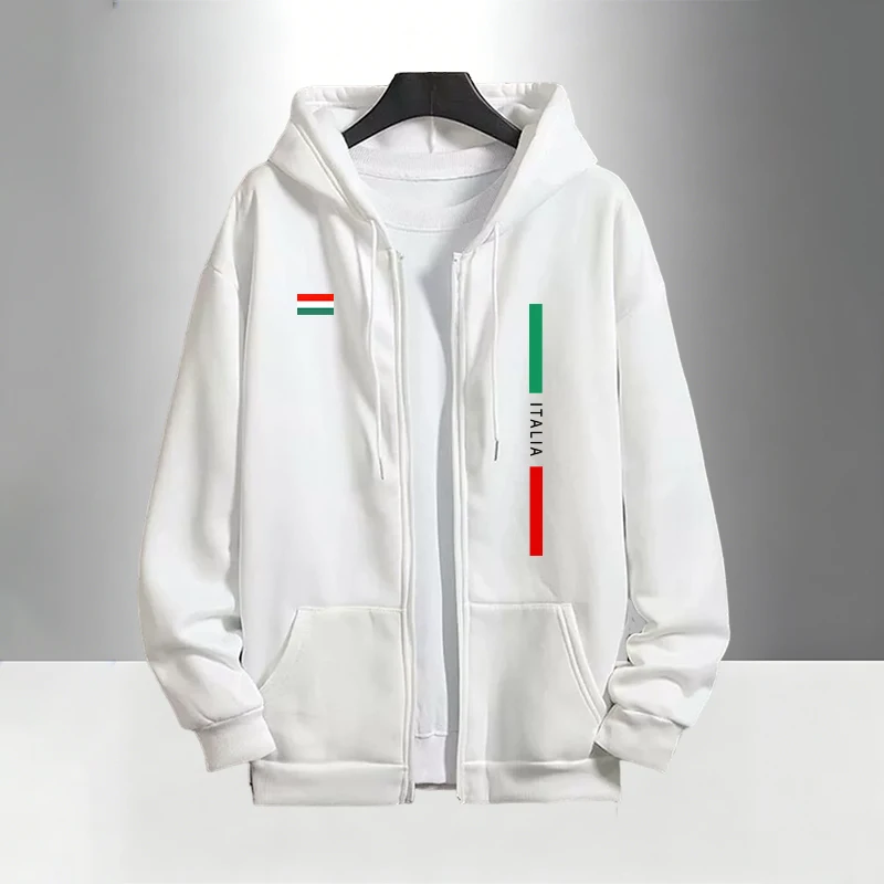 Italy Fashion Men's Set Zipper - Street Fashion Male 评论和价格