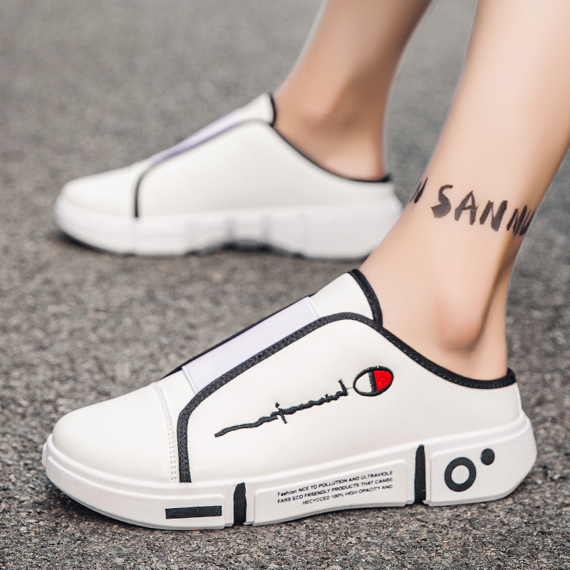 Men Slippers Outside Street St - Street Fashion Male 评论和价格