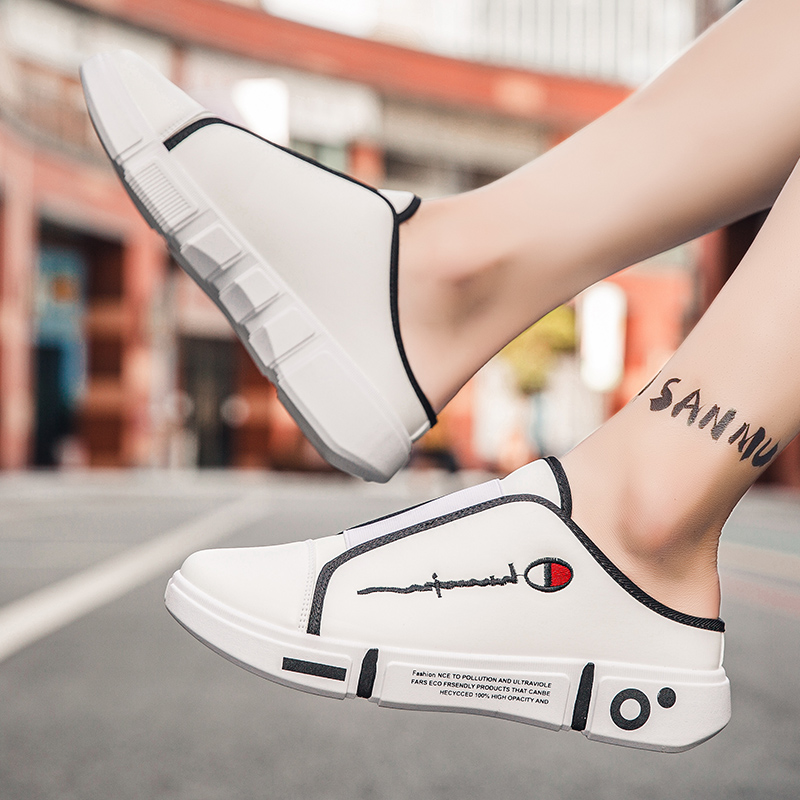 Men Slippers Outside Street St - Street Fashion Male 评论和价格