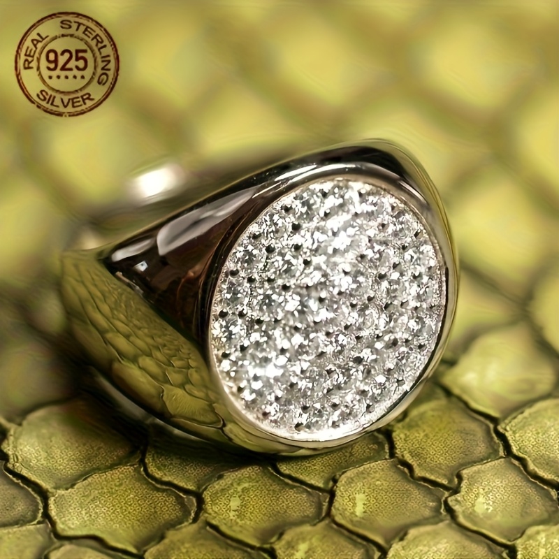 2025 New Arrival Mens 925 Ster - Street Fashion Rings 评论和价格