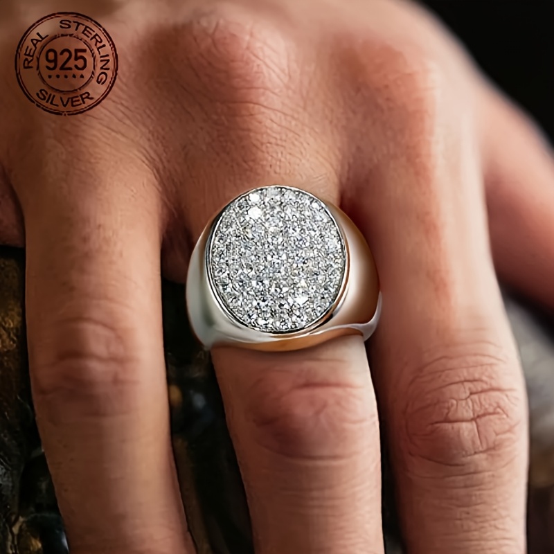 2025 New Arrival Mens 925 Ster - Street Fashion Rings 评论和价格