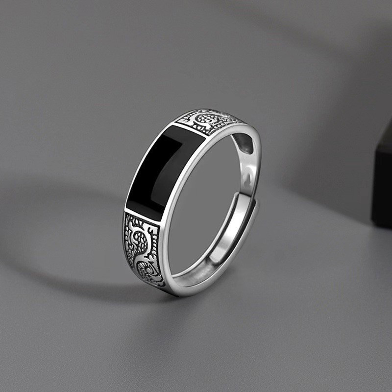 925 Sterling Silver Ring Vinta - Street Fashion Rings 评论和价格