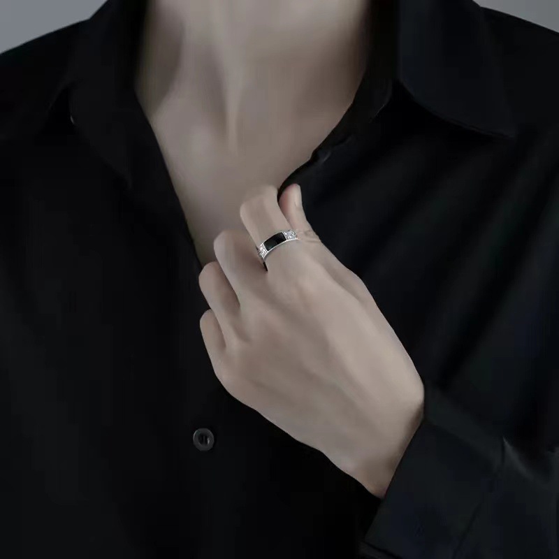 925 Sterling Silver Ring Vinta - Street Fashion Rings 评论和价格