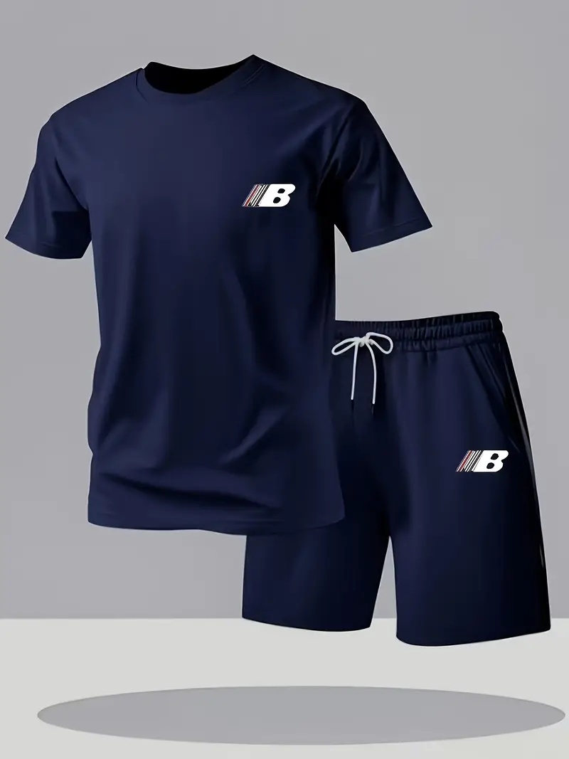 Summer Men's Printed Short-Sle - Street Fashion Male 评论和价格