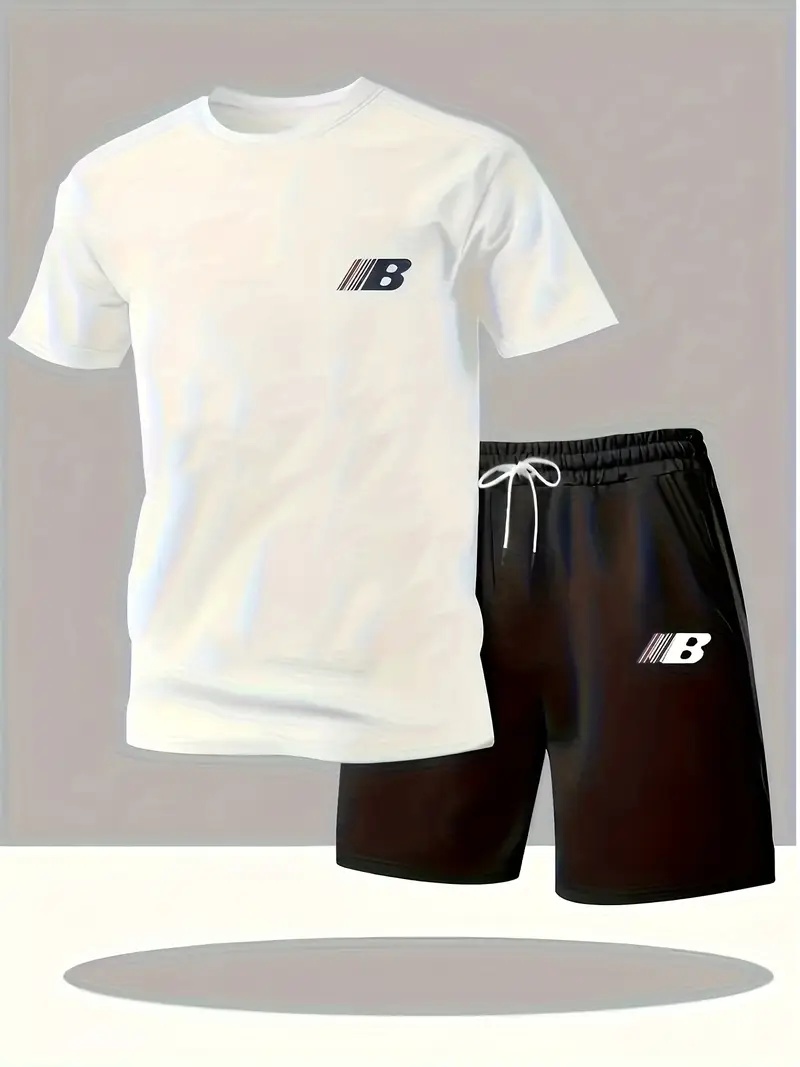 Summer Men's Printed Short-Sle - Street Fashion Male 评论和价格