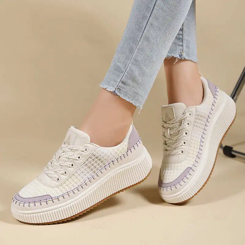 Brown Shoes Woman Flats Autumn - Guangzhou Street Fashion 评论和价格