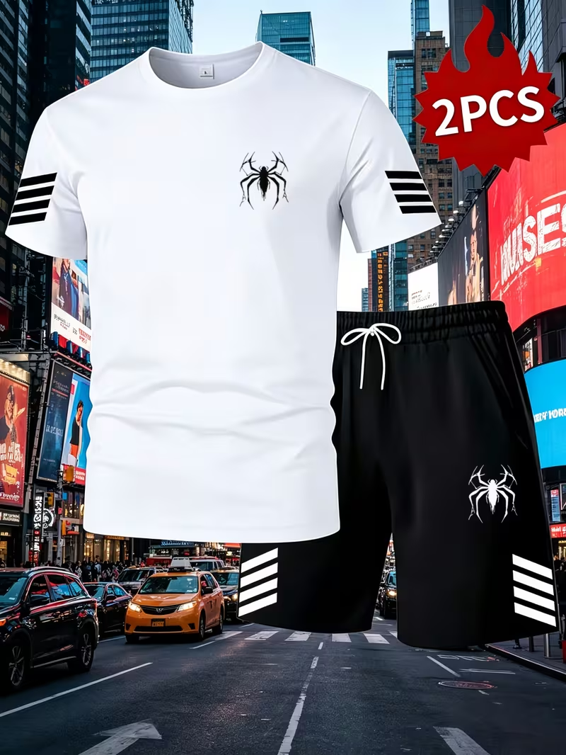 New Street Trendy Men's Summer - Street Fashion In China 评论和价格