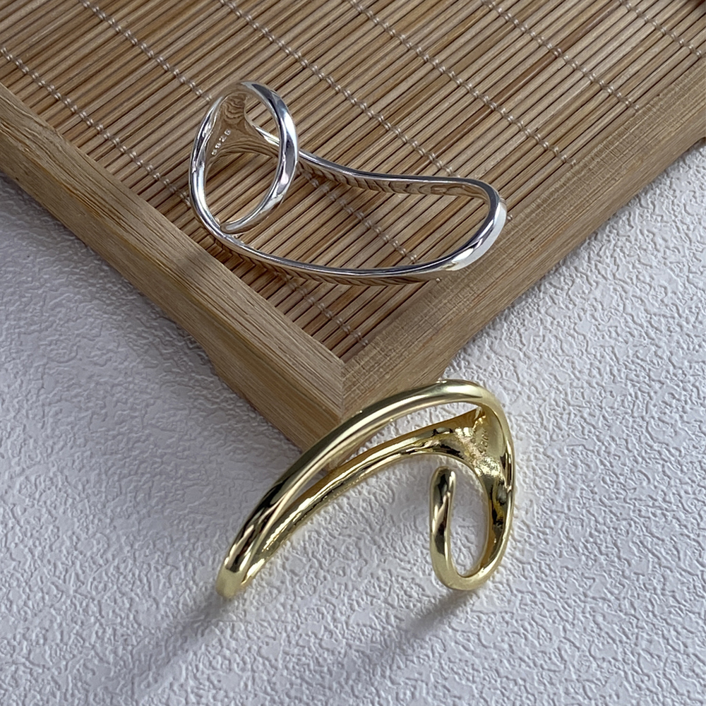 PANJBJ 925 Sterling Silver Lin - Street Fashion Rings 评论和价格