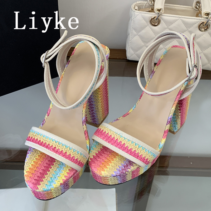 Liyke Summer Mixed Colors Ankl - Street Fashion Dress 评论和价格