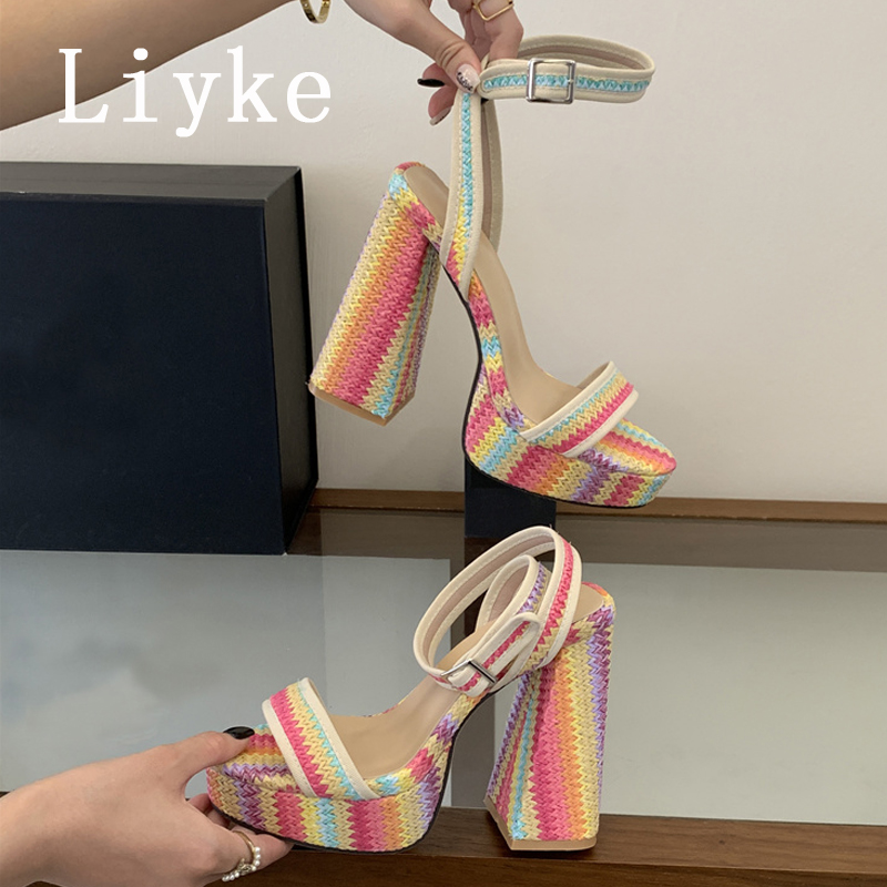 Liyke Summer Mixed Colors Ankl - Street Fashion Dress 评论和价格