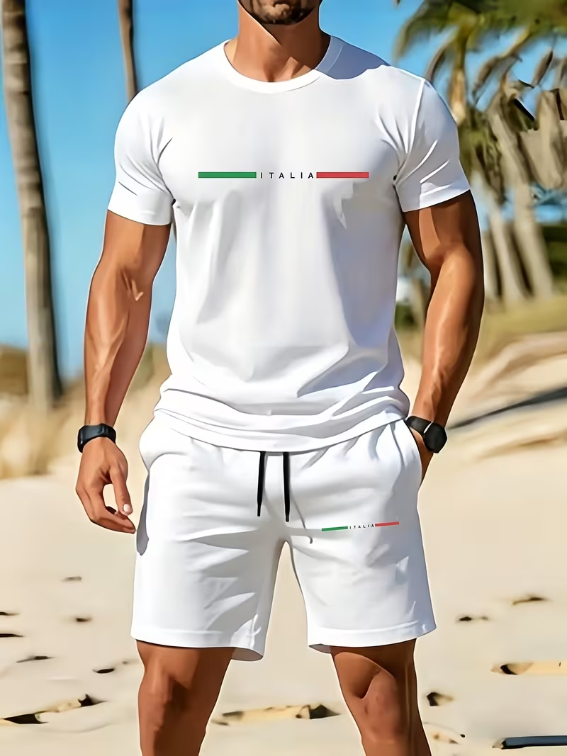 New Street Trendy Men's Summer - Street Fashion In China 评论和价格