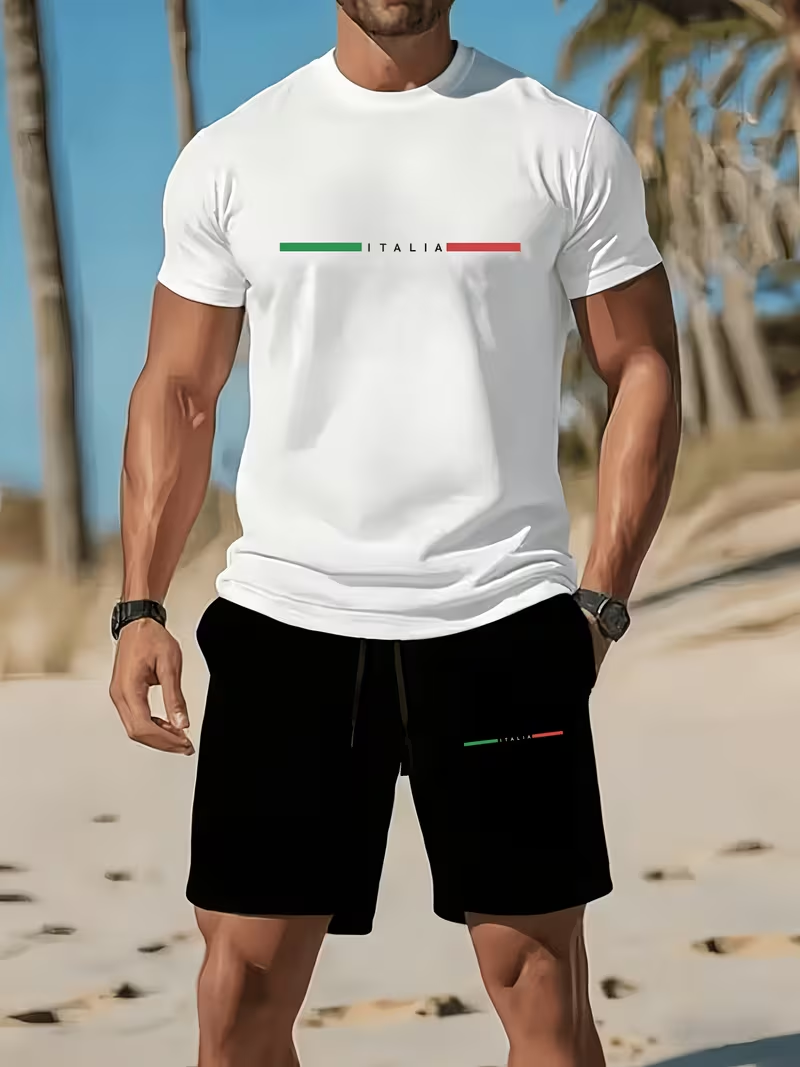 New Street Trendy Men's Summer - Street Fashion In China 评论和价格