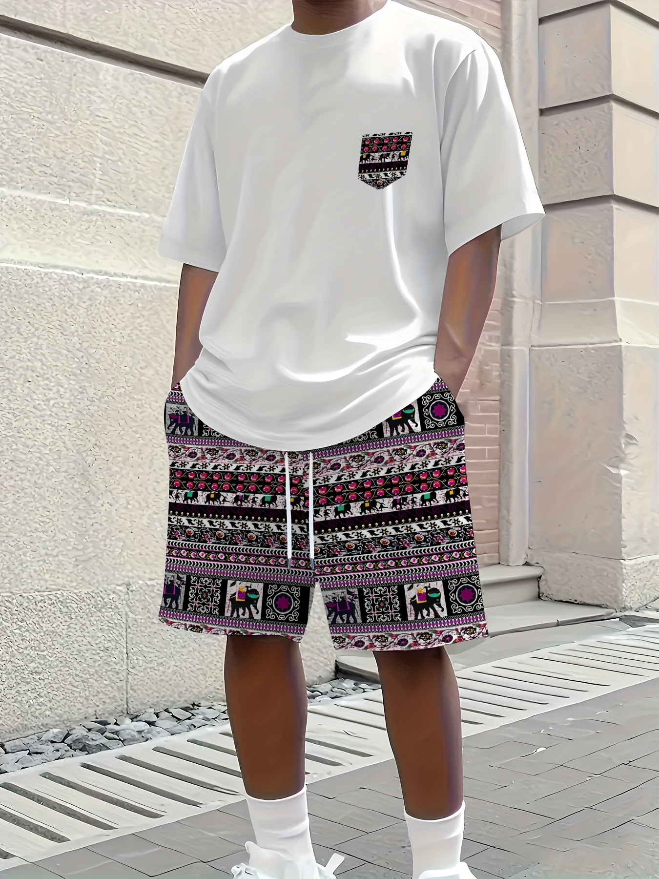 2026 Summer New Men's Short-Sl - Street Fashion Styles 评论和价格