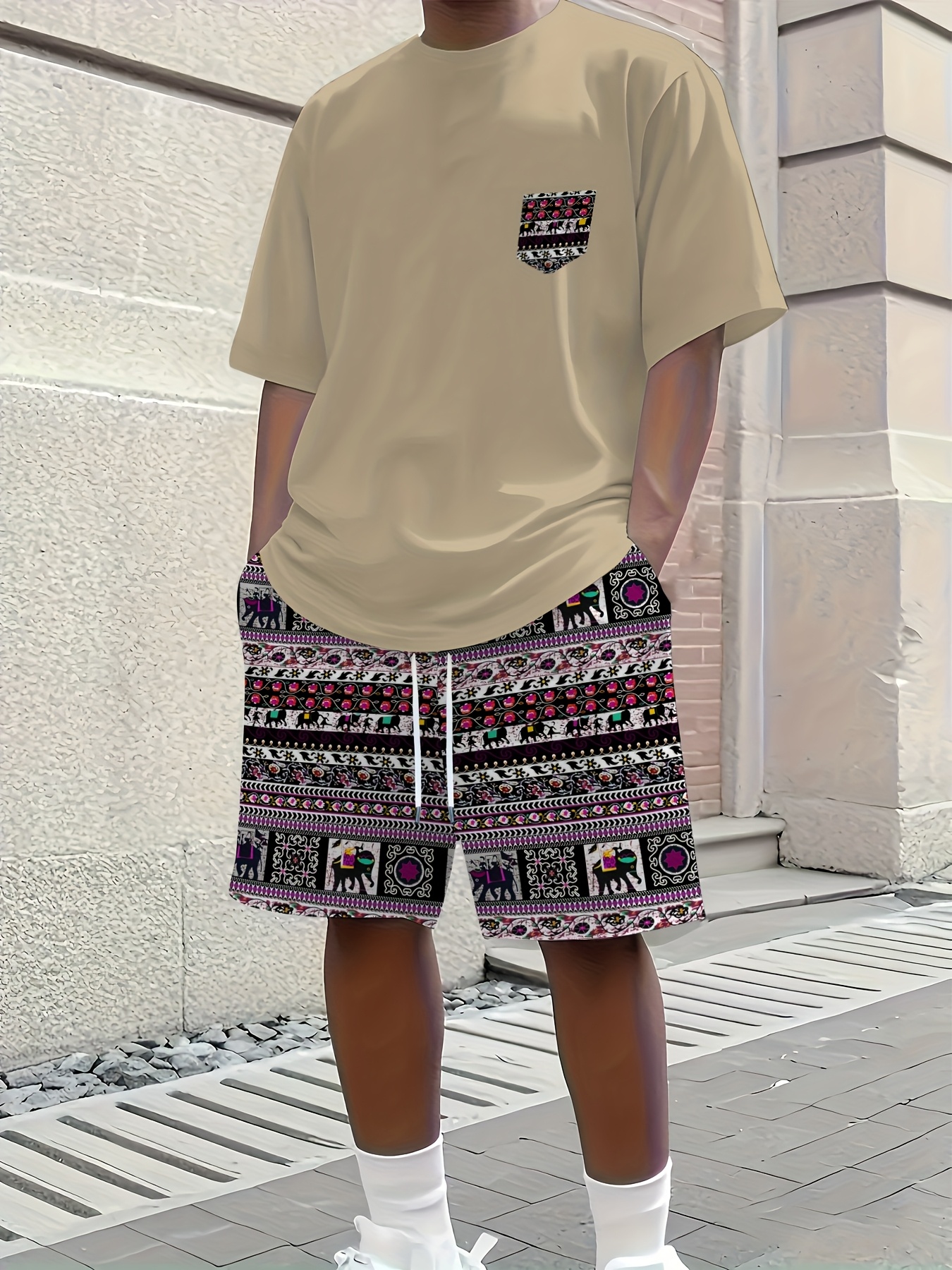 2026 Summer New Men's Short-Sl - Street Fashion Styles 评论和价格