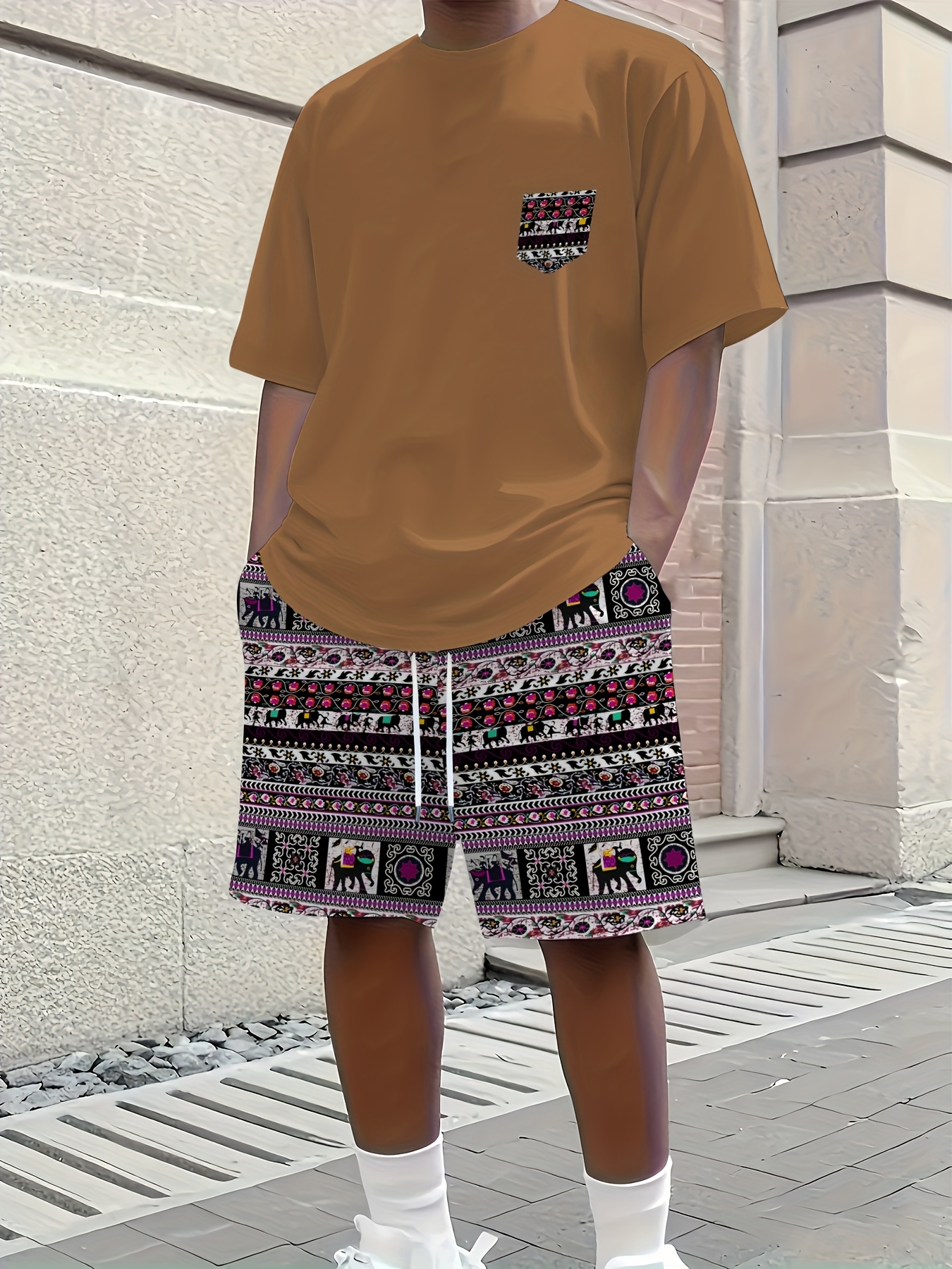 2026 Summer New Men's Short-Sl - Street Fashion Styles 评论和价格