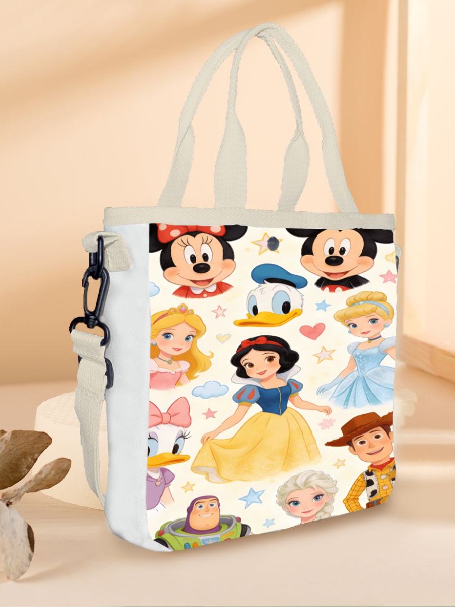 Multifunctional Princess Tote  - Tote Bag Canvas Print 评论和价格
