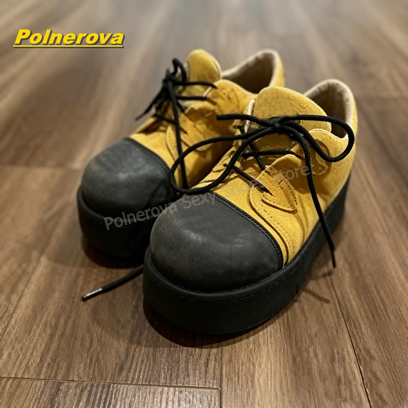 Hot Pink Rainbow Laces Platfor - Street Fashion Y2K 评论和价格