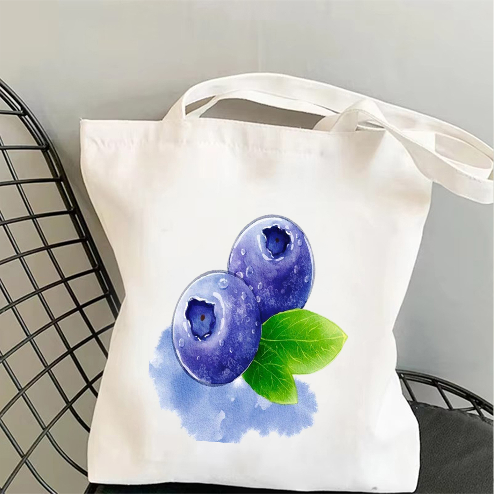 Blueberry Art Canvas Tote Bag  - Tote Bag Canvas Print 评论和价格