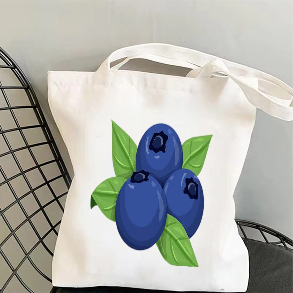 Blueberry Art Canvas Tote Bag  - Tote Bag Canvas Print 评论和价格