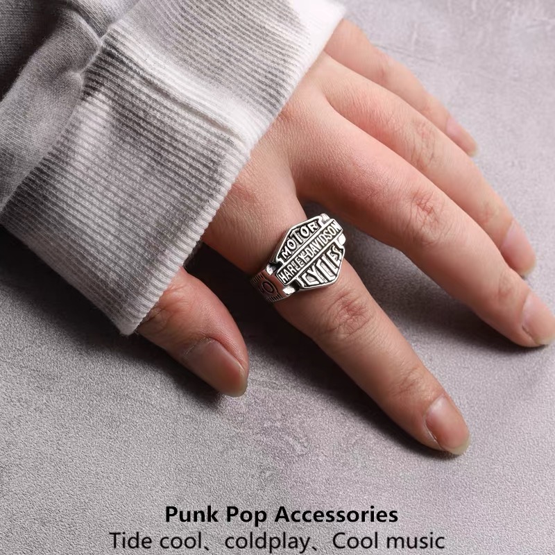 9 Size Creative Men Women Punk - Street Fashion Rings 评论和价格