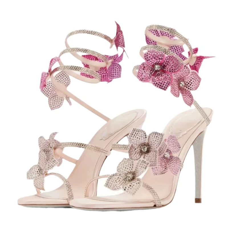 Eilyken Sexy CRYSTAL Flower Th - Street Fashion Women 评论和价格