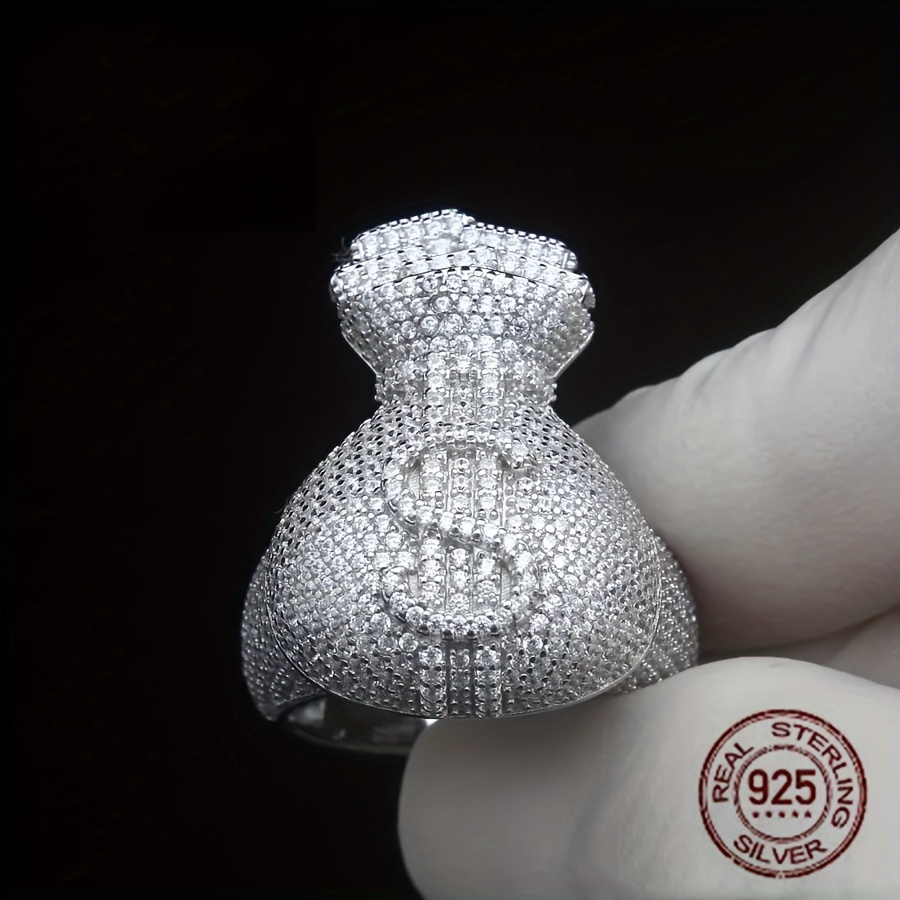 Unique Men‘s 925 Sterling Silv - Street Fashion Rings 评论和价格