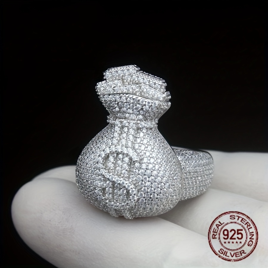 Unique Men‘s 925 Sterling Silv - Street Fashion Rings 评论和价格