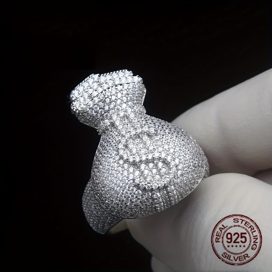 Unique Men‘s 925 Sterling Silv - Street Fashion Rings 评论和价格
