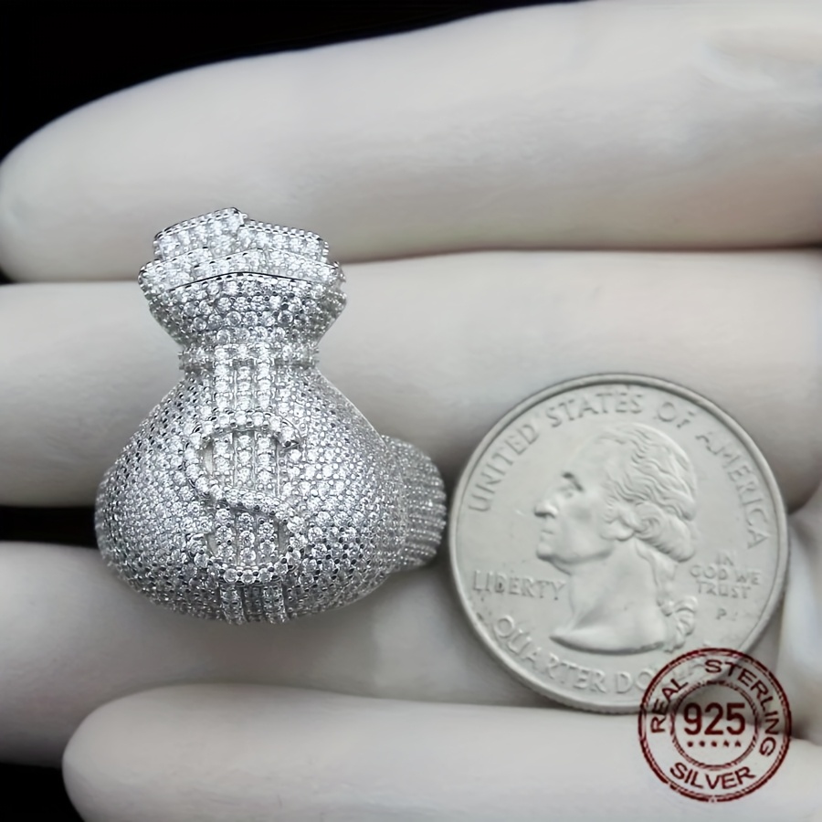 Unique Men‘s 925 Sterling Silv - Street Fashion Rings 评论和价格
