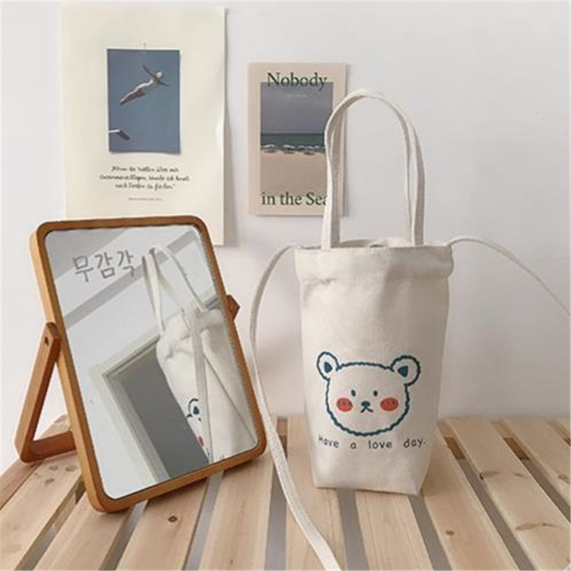 Print Canvas Water Bottle Bag  - Tote Bag Canvas Print 评论和价格