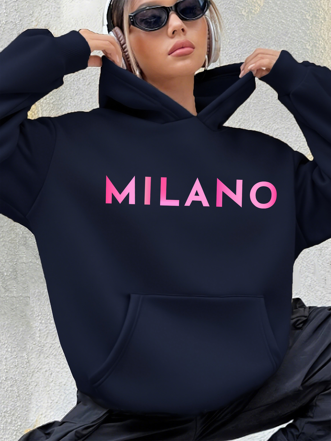 Women's MILANO Print Sweatshir - Street Fashion Milano 评论和价格