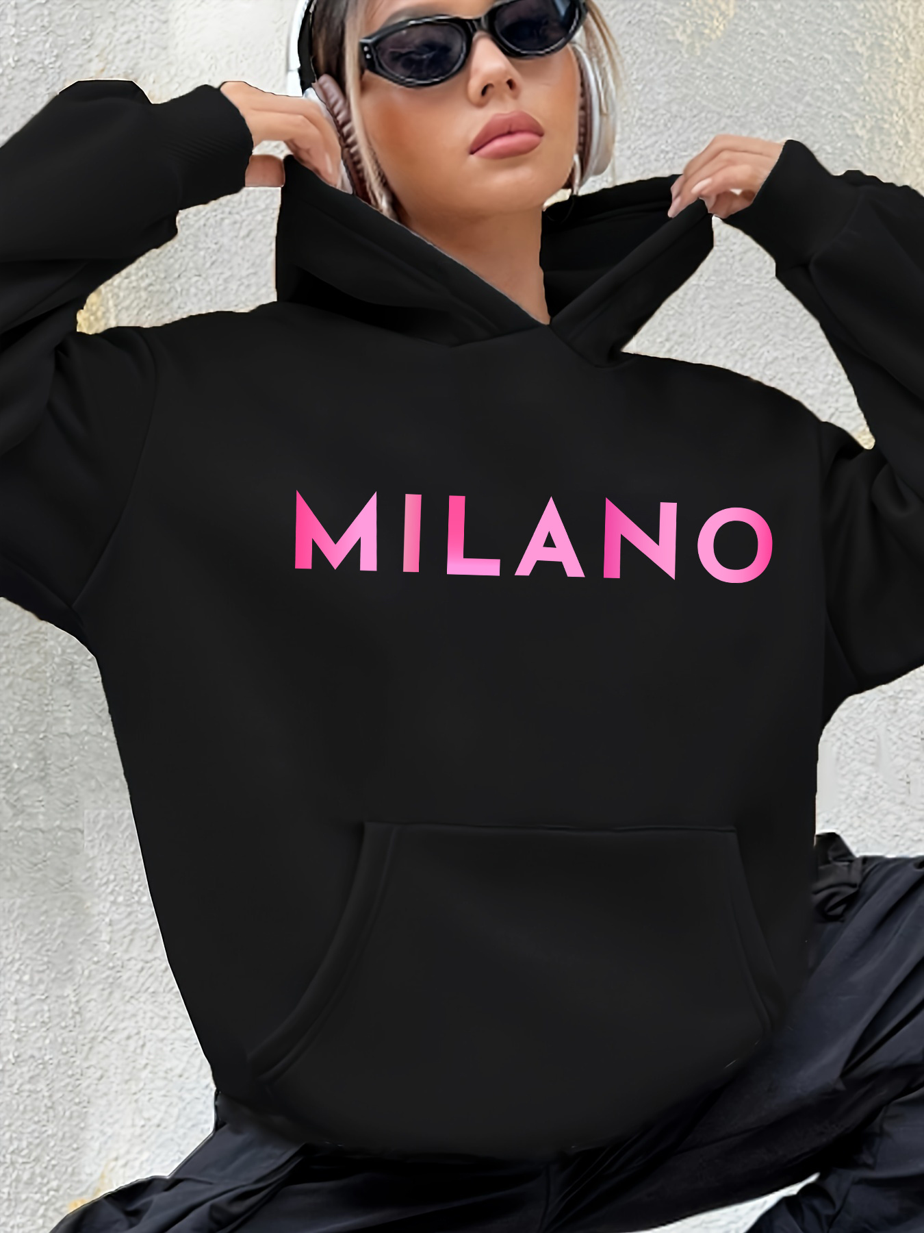 Women's MILANO Print Sweatshir - Street Fashion Milano 评论和价格
