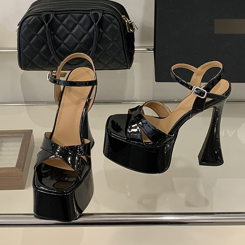 Aneikeh Summer Lacquer Leather - Street Fashion Women 评论和价格