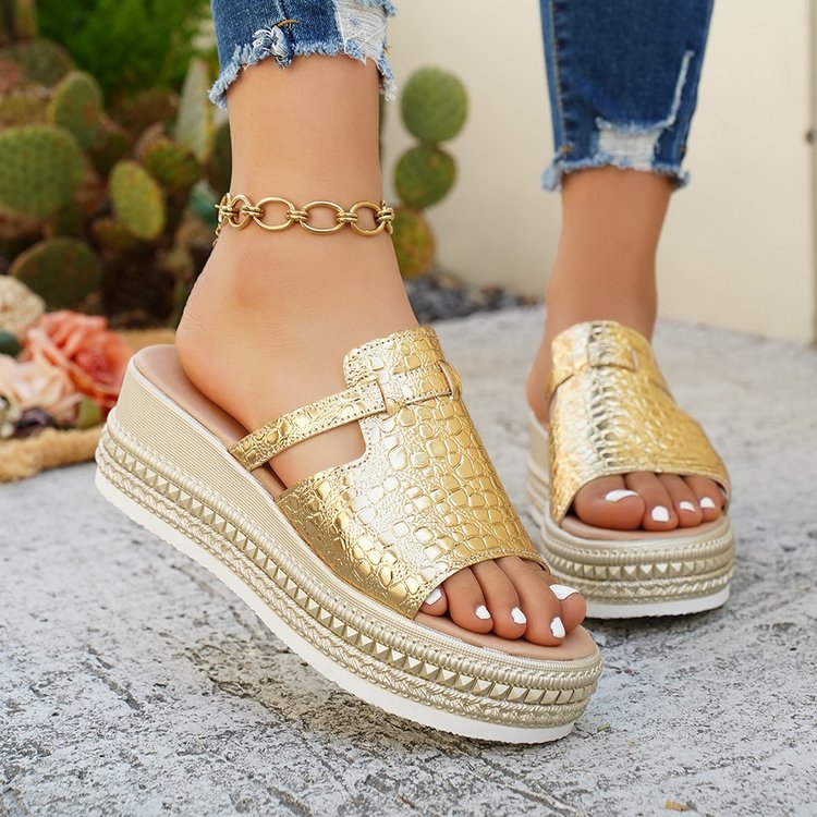 Fashion Gold Crocodile Texture - Street Fashion Dress 评论和价格